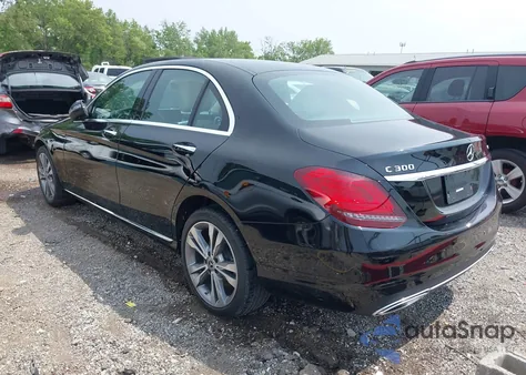 2020 Mercedes-Benz C 300 4Matic из США, поврежденный, VIN WDDWF8EB1LR549066